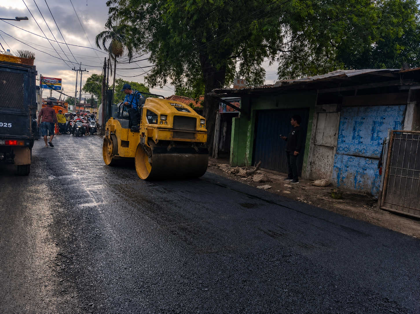 Dokumentasi pekerjaan Peningkatan Kualitas Jalan